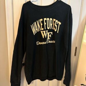 Wake Forest Black Women's Top